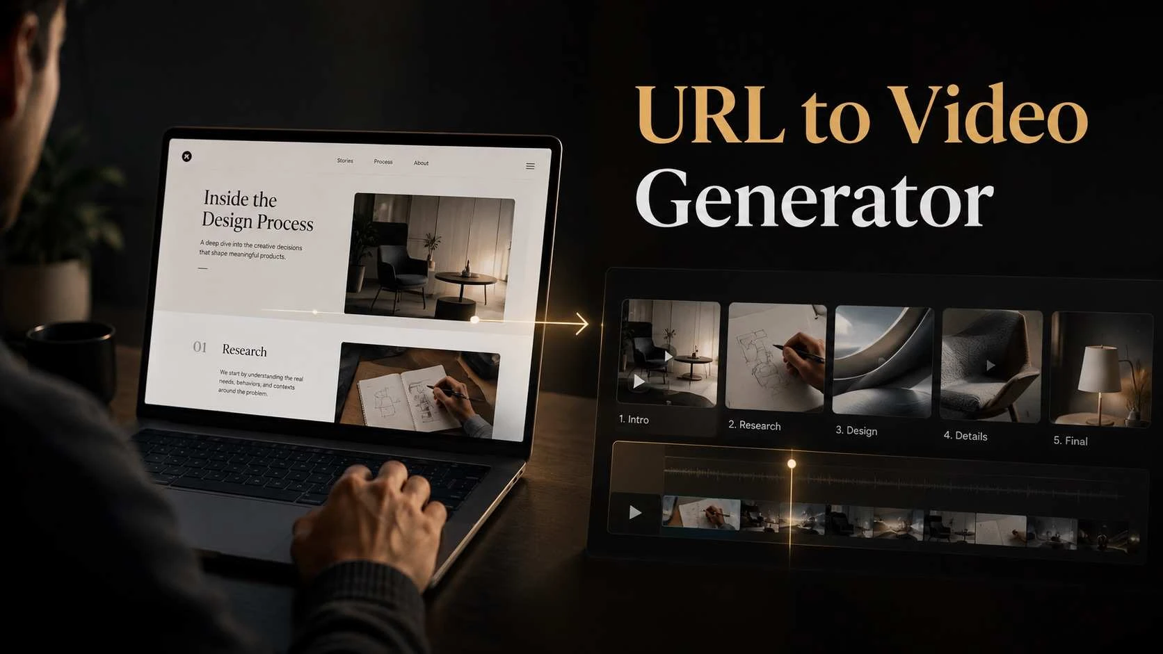 URL to Video Generator preview