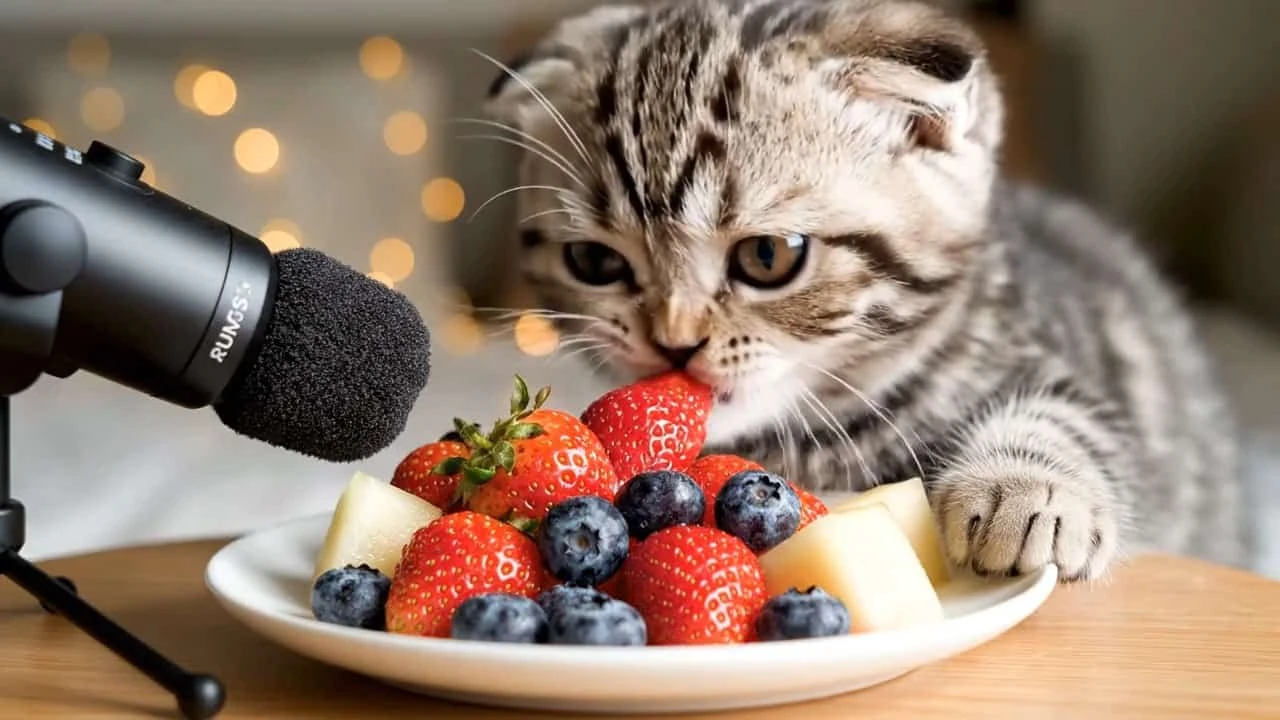 Cat Eating Food preview